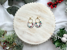 Load image into Gallery viewer, Teal/Burgundy Winter Cane