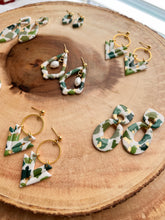 Load image into Gallery viewer, Green & Gold Terrazzo