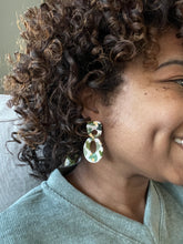 Load image into Gallery viewer, Green &amp; Gold Terrazzo
