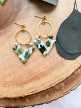 Load image into Gallery viewer, Green &amp; Gold Terrazzo
