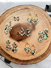 Load image into Gallery viewer, Green &amp; Gold Terrazzo
