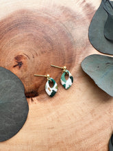 Load image into Gallery viewer, Green &amp; Gold Terrazzo
