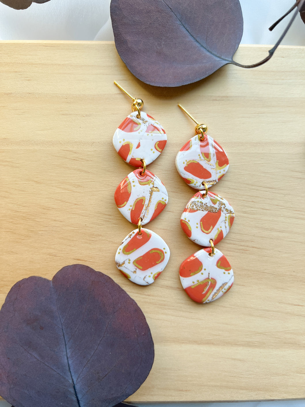 Orange, White, & Gold