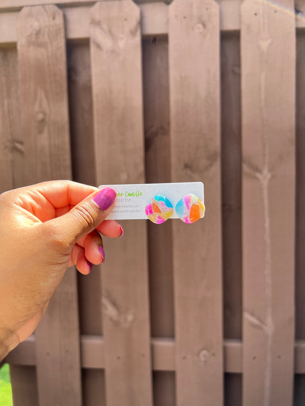 Rainbow Sherbet Studs