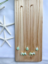 Load image into Gallery viewer, Seafoam collection necklaces
