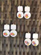 Load image into Gallery viewer, Floral dangles
