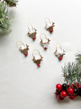 Load image into Gallery viewer, Reindeer Hoops
